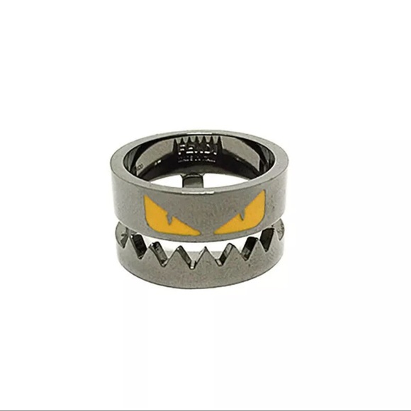 EUC Fendi Monster Ring US size 11 - Picture 1 of 11